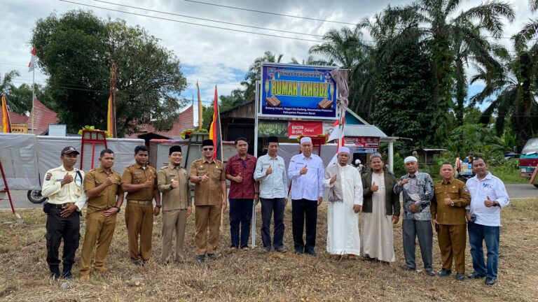 Bupati Hamsuardi Resmikan Rumah Tahfizh Pertama di Pasbar