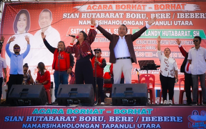 Marga Hutabarat Taput Deklarasikan Dukung Satika – Sarlandy