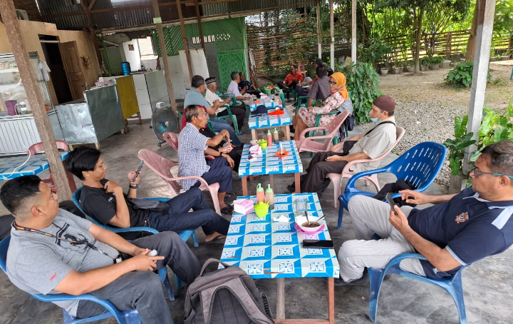 Ratusan Wartawan Tolak Pihak  Merampas Lahan Perumahan PWI