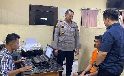 Polisi Tembak Pelaku Curas Kawasan Asrama Haji Medan