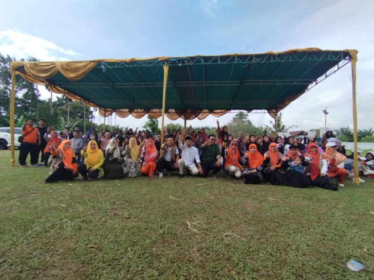 PKS Binjai Gelar Bakti Sosial Senam Sehat di Kelurahan Damai, Binjai Utara