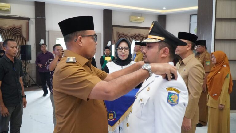 Pj. Bupati Langkat Faisal Hasrimy Lantik Pejabat Administrator dan Pengawas : Tekankan Loyalitas dan Integritas