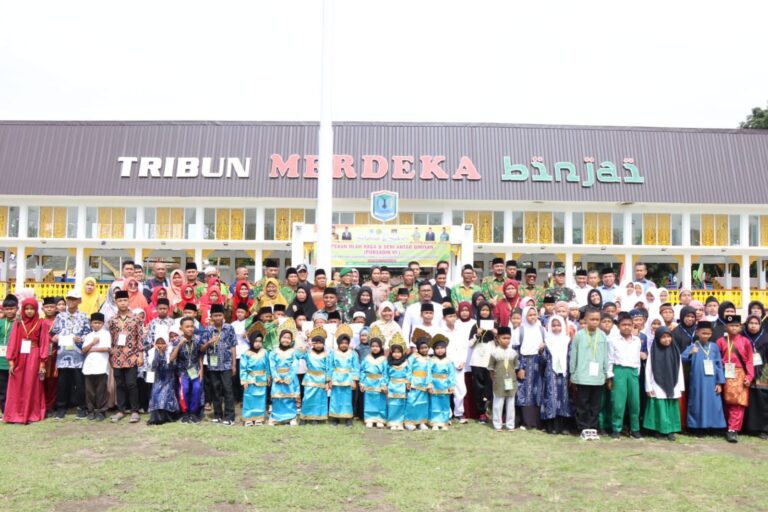 Dibuka Plt. Wali Kota Binjai, Porsadin VI Tingkat Provinsi Sumut Resmi Dimulai