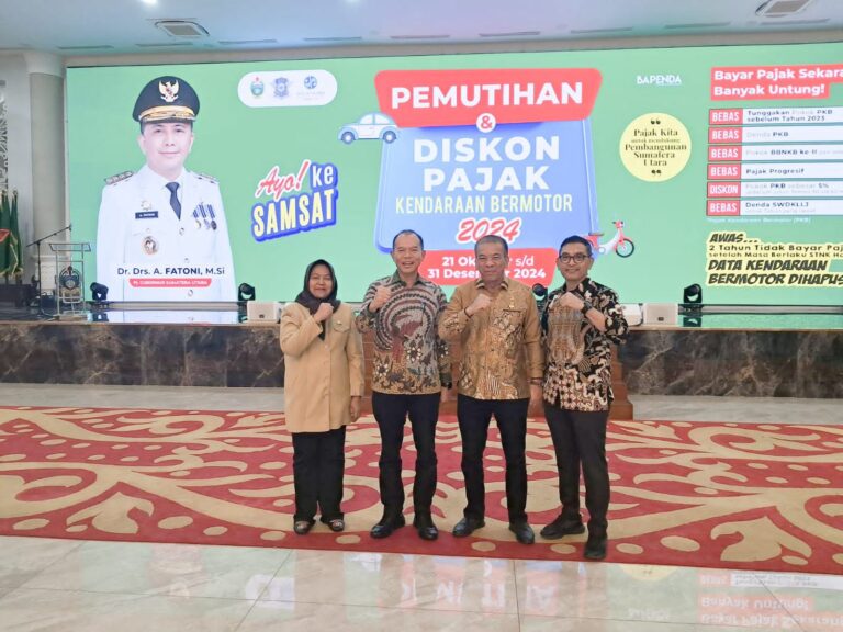 Tingkatkan Pendapatan Pajak Daerah, Pemko Binjai Tandatangani PKS dengan Pemprov Sumut