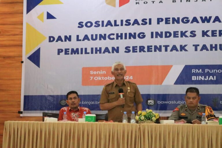Sosialisasi Pengawasan dan Launching Indeks Kerawanan Pemilihan Serentak Tahun 2024