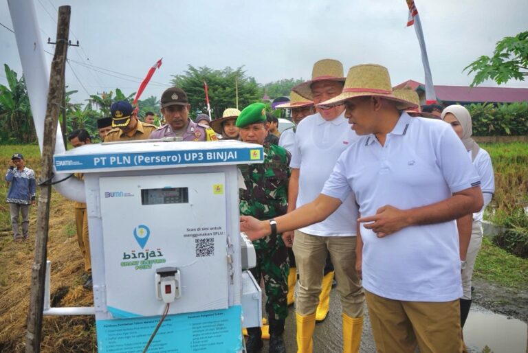 Petani Langkat Bersorak! Listrik Murah Kini Jangkau Sawah, Tingkatkan Produksi