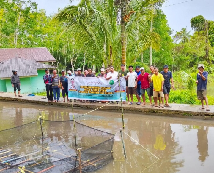 Kabid Peternakan Aksi Perubahan Strategi  Pelayanan Pembenihan Ikan Keliling