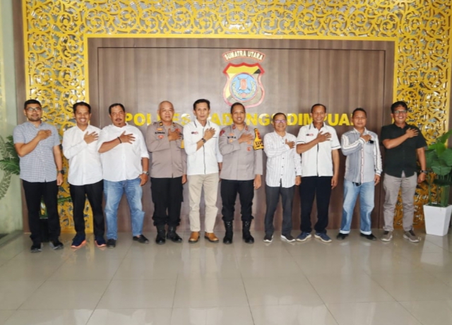 Kapolres Sidimpuan Bersama PWI Tabagsel Mengedepankan Program Manajemen Media