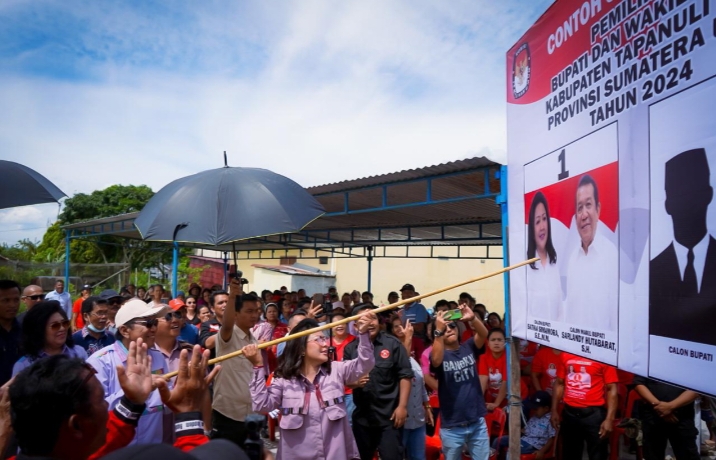 Satika – Sarlandy Berjanji Angkat Kearifan Lokal – SDA, Taput Untuk Kemakmuran Masyarakat