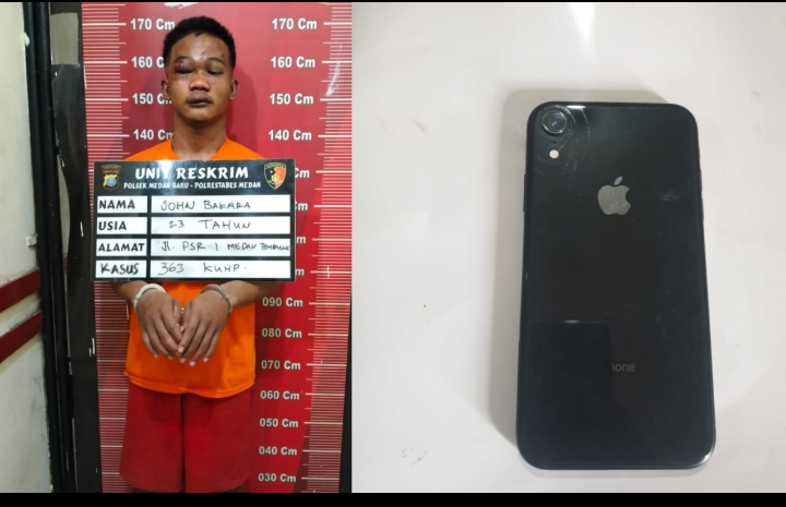 Polisi Amankan Pelaku Curas Kawasan Medan Baru