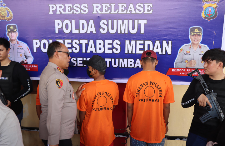 Team URC Polrestabes Medan Amankan Tiga Kelompok Geng Motor