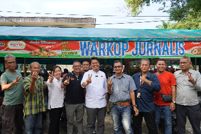 Calon Wali Kota Ridha Dharmajaya Siap Bersinergi dengan Wartawan Bangun Medan