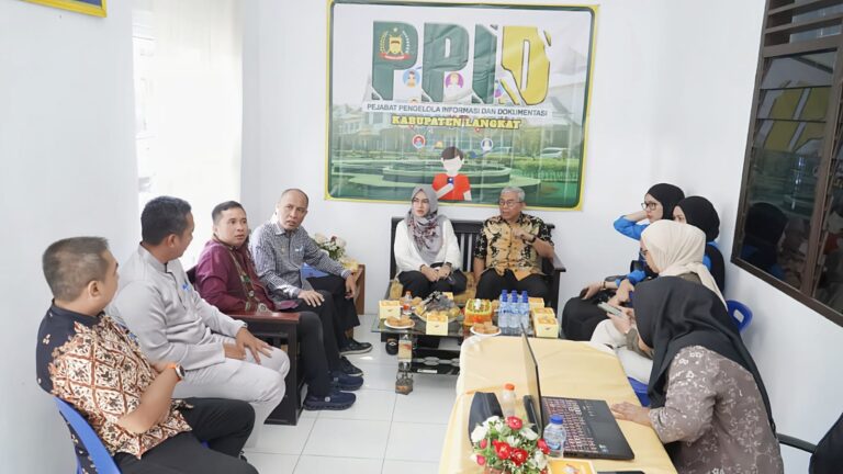 Optimalisasi Keterbukaan Informasi di Langkat, KI Sumut Tinjau Layanan Kominfo