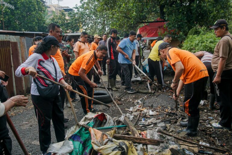 Diinisiasi Polrestabes Medan, Pemko Medan Apresiasi Aksi Bersih Sungai