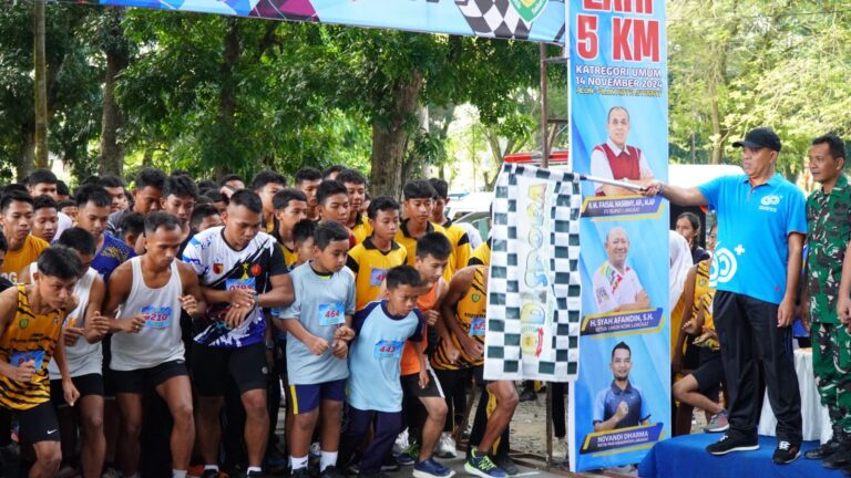 Pj Bupati Langkat Lepas Kejurkab Lari 5 KM, Dorong Prestasi Atletik Langkat
