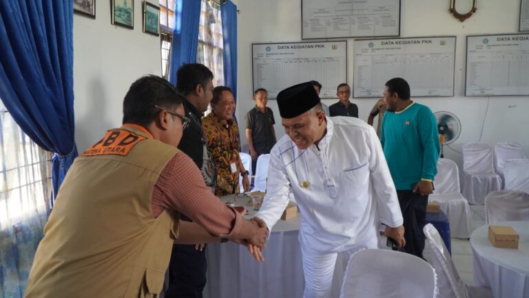 Pj Bupati langkat Gerak Cepat Tangani Banjir di Tanjung Pura