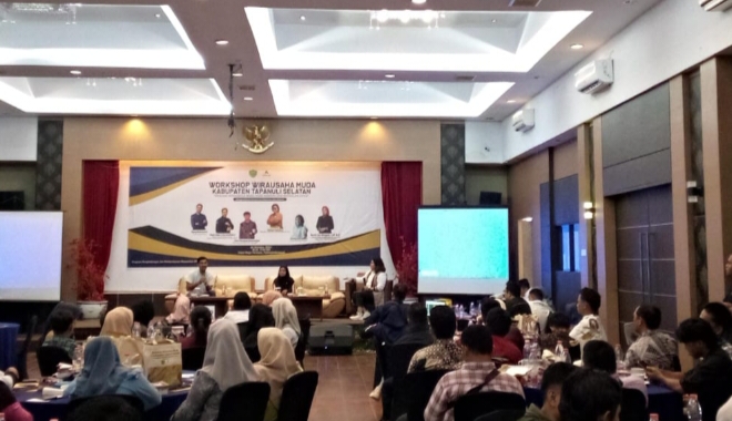 PT Agincourt Gelar Workshop Wirausaha Muda se – Kabupaten Tapsel