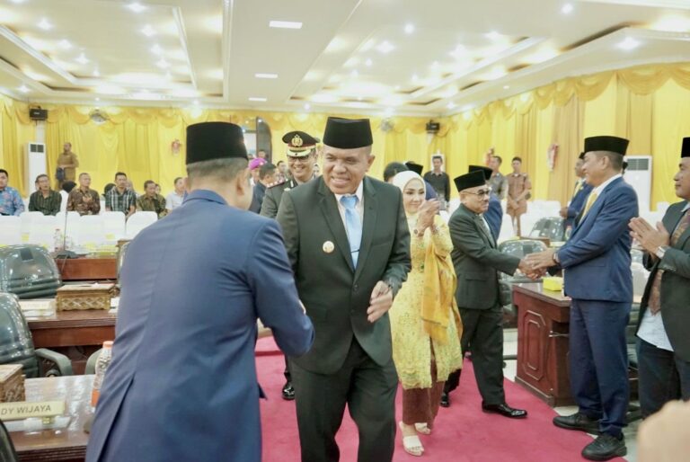 Pj. Bupati Langkat Hadiri Pengambilan Sumpah Pimpinan DPRD Periode 2024-2029: Kolaborasi Demi Kemajuan Langkat