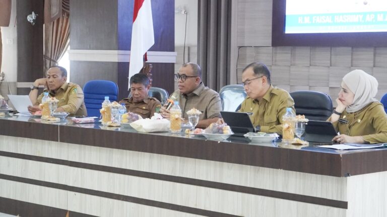 Pj. Bupati Langkat Pimpin RAKORPEM