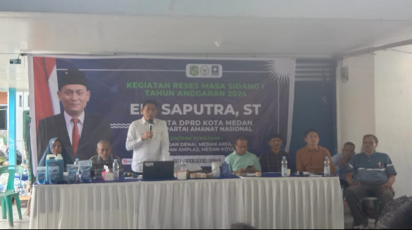 Reses Anggota DPRD Medan Edi: Persoalan Banjir dan Berobat Gratis Mengemuka Dipertanyakan