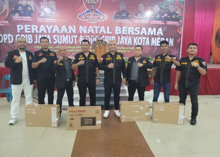 Tebarkan Cinta Kasih, Grib Jaya Kota Medan Rayakan Natal dengan Khidmat