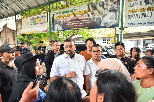 Komisi 4 DPRD Medan Kunjungi Wilayah yang Terdampak Banjir