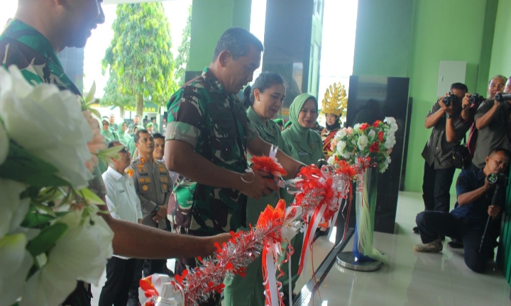 Gedung Kodim 0212/TS Diresmikan Danrem 023/KS