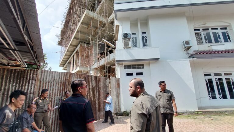 DPRD Medan Minta Satpol PP Tertibkan Bangunan di Petisah Tengah Pakai Alat Berat