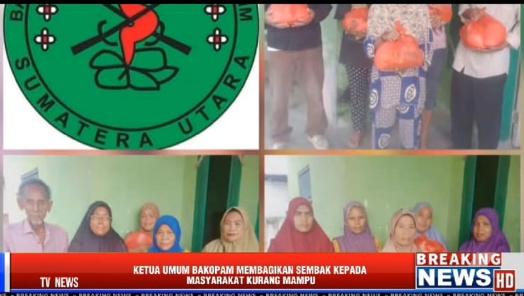 BAKOPAM Sumut Gelar Bakti Sosial, Ibnu Hajar: Semoga Berkah dan Bermanfaat bagi Masyarakat