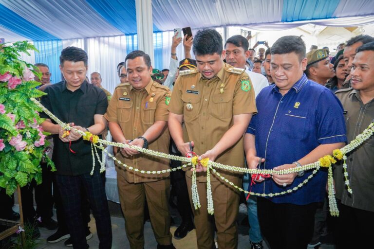 Pasar Simalingkar Selesai Direvitalisasi