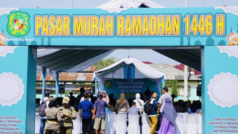 Sambut Ramadan dan Idul Fitri 1446 H, Pemko Medan Buka Pasar Murah