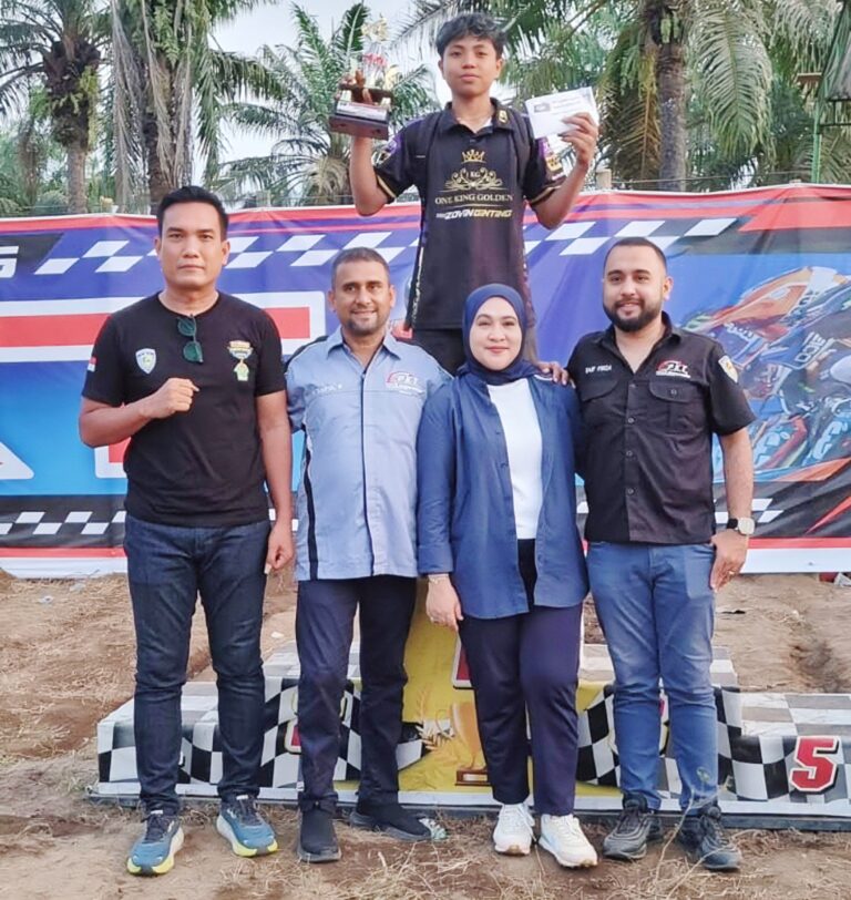 Polres Sergai dan TNI Sukses Gelar Motocross Perdana di Pegajahan