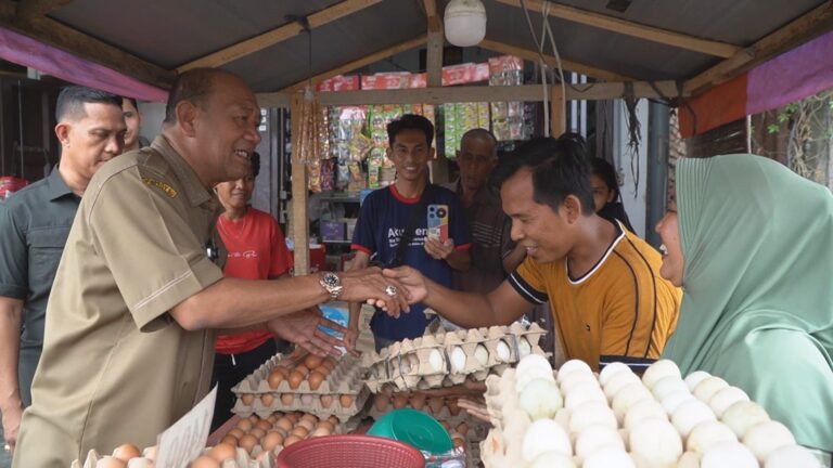 Bupati Langkat Syah Afandin Sidak Pasar Tanjung Pura, Pastikan Harga Stabil di Bulan Ramadan