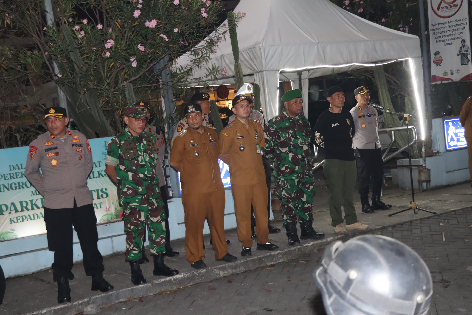 Plt Wakapolrestabes Medan Pimpin Apel dan Patroli Satgas Anti Tawuran di Sunggal