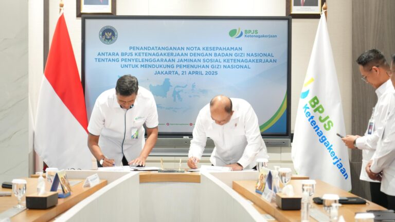 Dukung Program Pemerintah, BPJS Ketenagakerjaan dan BGN Sepakat Lindungi Seluruh Pekerja Di Ekosistem MBG