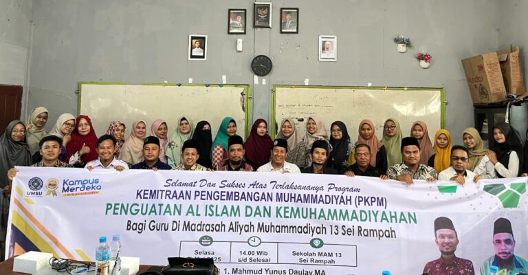 Dosen FAI UMSU Laksanakan Pengabdian Masyarakat di MAM 13 Sei Rampah Sergai