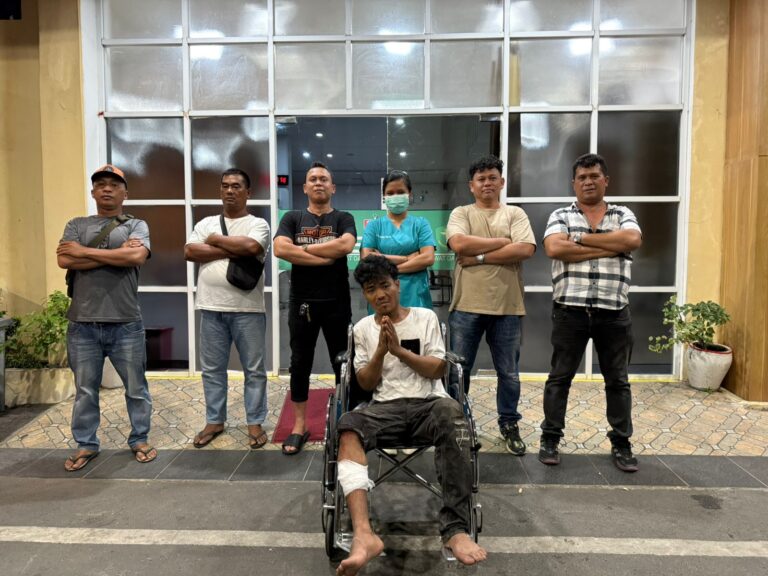 Polisi Tembak Pelaku Curanmor Scoopy di Kawasan Mandala By Pass  Medan