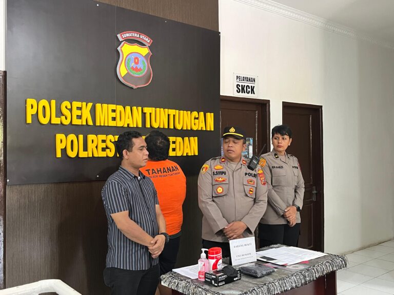 Polisi Tangkap Pelaku Penganiayaan di Warung Geprek Ngenes Kelurahan Mangga