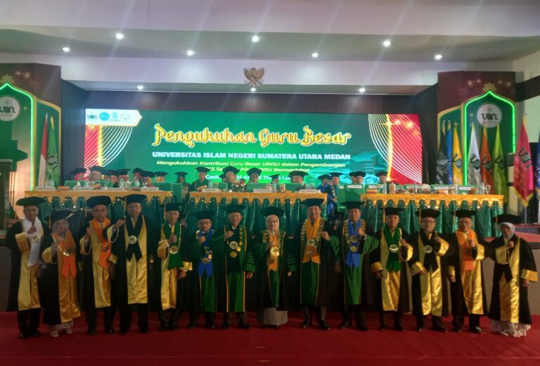 Rektor UINSU Harapkan Guru Besar Menulis dan Berikan Pencerahan