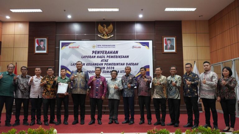 Pemkab Toba Raih 9 Kali Opini WTO, Bupati Effendi : Jadikan Momentum Peningkatan Kualitas Kinerja