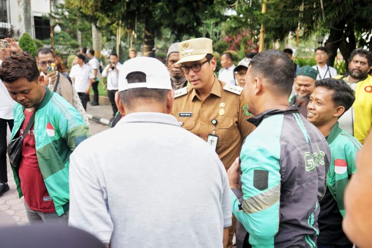 Peduli Nasib Ojol, Wali Kota Beri Perlindungan BPJS Ketenagakerjaan