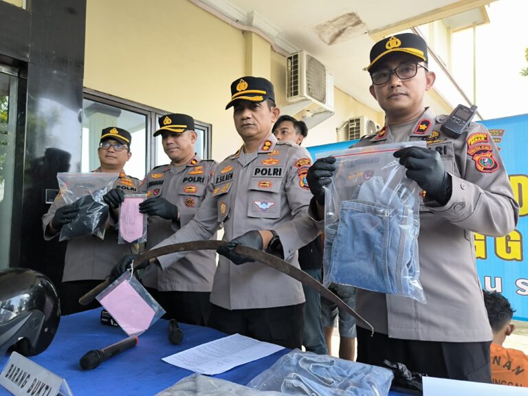 Polsek Sunggal Tangkap Komplotan Begal yang Berulang Kali Beraksi