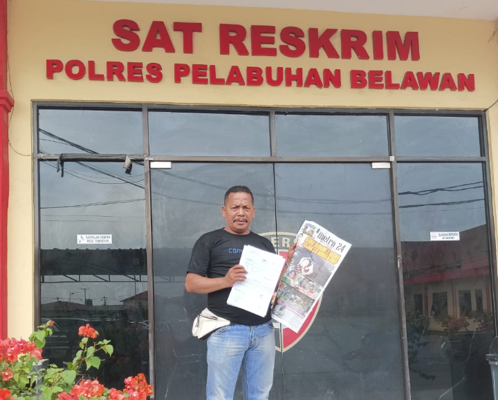Bangun Narasi Buruk Kepada Awak Media,  Konten Kreator “Bang Nanda Belawan” Dilaporkan