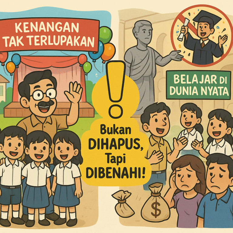 Perpisahan dan Tur Studi Tak Perlu Dihapus, Cukup Dibenahi