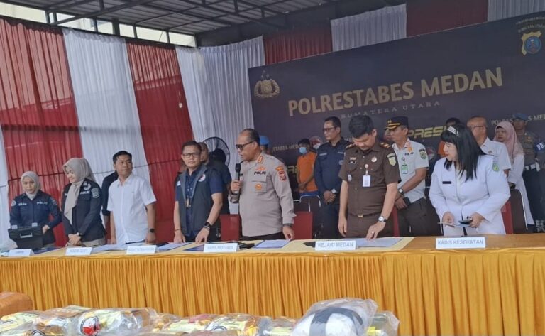 Wujudkan Asta Cita, Polrestabes Medan Berantas Narkoba dari Hulu sampai Hilir dan Puluhan Kilogram Narkotika Dimusnahkan