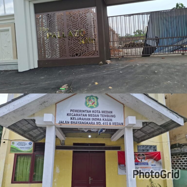 Komplek The Pallazo Suite di Jalan Suka Ria Lingkungan 12 Bebas Berdiri Tanpa Plang PBG