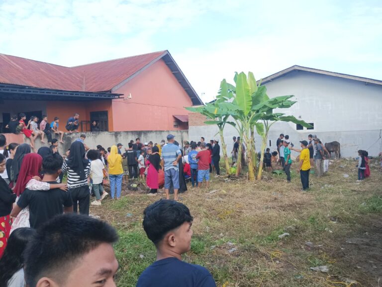 Idul Adha 1446 H, BKM Ath-Thayyibah Sembelih 8 Sapi dan Seekor Kambing