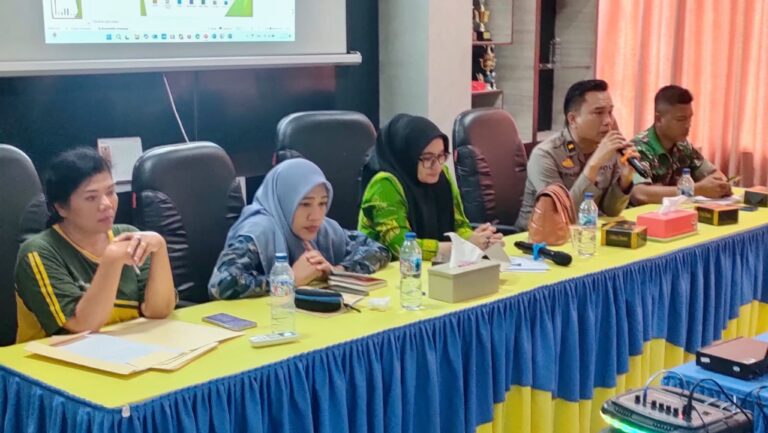 Minilokakarya Lintas Sektor: Polsek Tanjung Beringin dan Koramil Dukung Sinergi Kesehatan Masyarakat