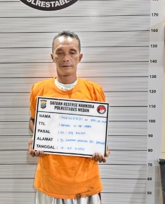 Polrestabes Medan Tangkap Pengedar Sabu Kawasan Kapten Muslim Gang Sidomulyo Helvetia
