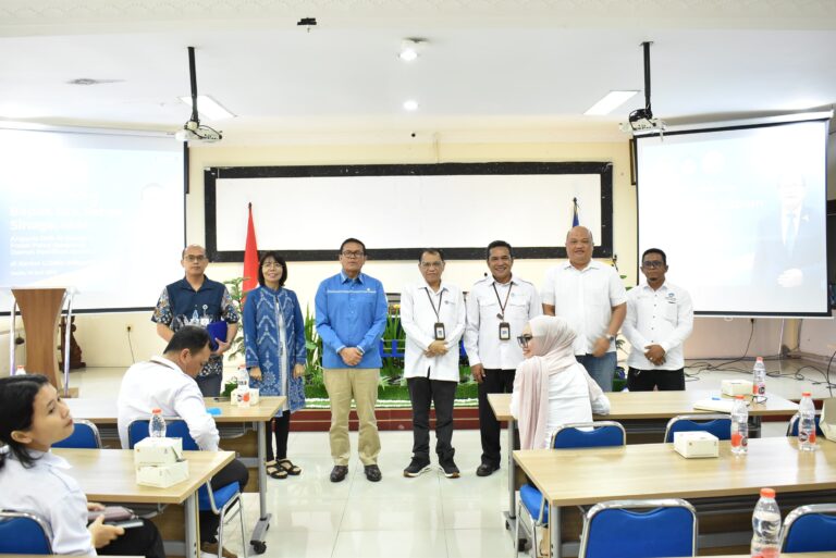 Prof Saiful Sambut Kunjungan Anggota DPR RI Sabam Sinaga ke LLDikti Wilayah I Sumut